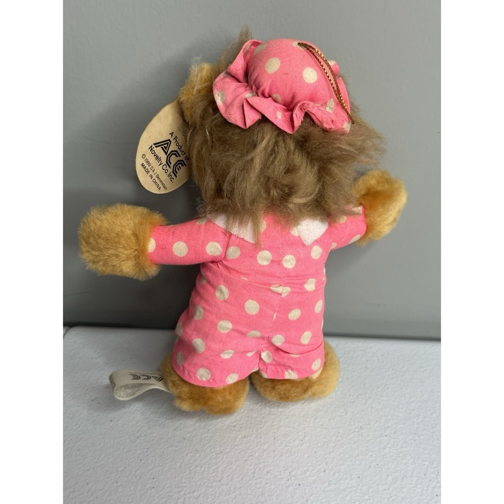 The Berenstain Bears Plush Mama Bear Pink Dress 1989 Ace‎ Novelty Co - Picture 4 of 9